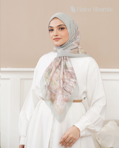 Haira Shamia Kyoto series - Laurel Hijab Scarf