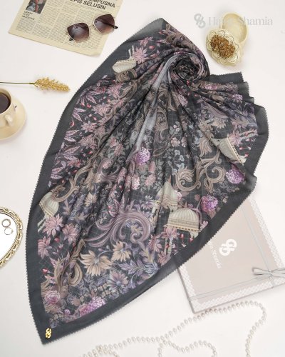 Haira Shamia ALIZA series - MIDNIGHT Hijab Scarf