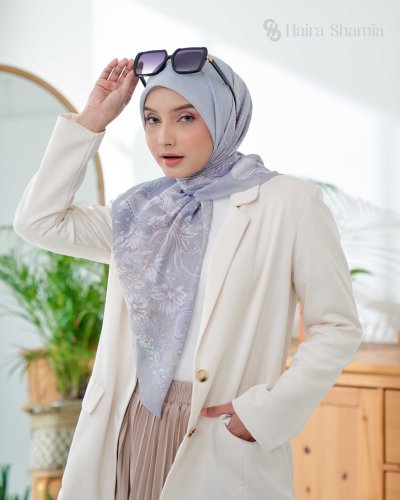 Haira Shamia ALIZA series - STONE Hijab Scarf