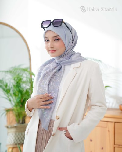 Haira Shamia ALIZA series - STONE Hijab Scarf