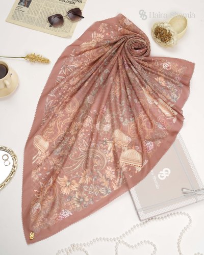 Haira Shamia ALIZA series - TERRACOTTA Hijab Scarf Haira Shamia ALIZA series - TERRACOTTA Hijab Scarf