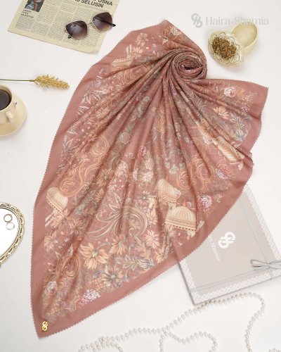 Haira Shamia ALIZA series - TERRACOTTA Hijab Scarf Haira Shamia ALIZA series - TERRACOTTA Hijab Scarf