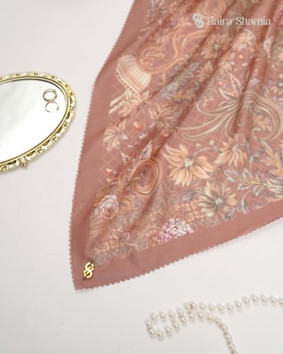 Haira Shamia ALIZA series - TERRACOTTA Hijab Scarf Haira Shamia ALIZA series - TERRACOTTA Hijab Scarf