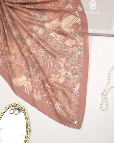 Haira Shamia ALIZA series - TERRACOTTA Hijab Scarf Haira Shamia ALIZA series - TERRACOTTA Hijab Scarf