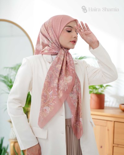 Haira Shamia ALIZA series - TERRACOTTA Hijab Scarf