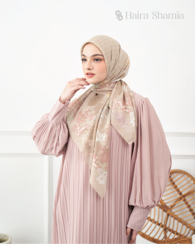 Haira Shamia SPRING series - LEAF Hijab Scarf