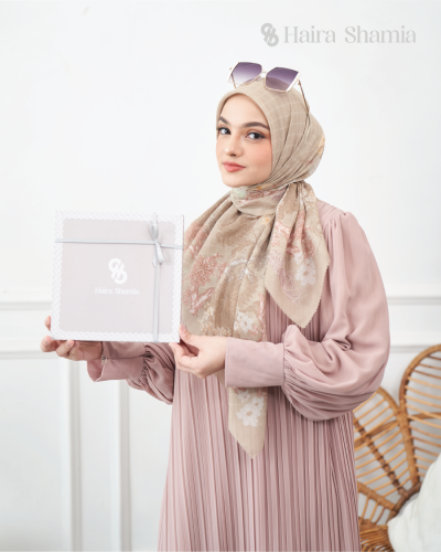 Haira Shamia SPRING series - LEAF Hijab Scarf