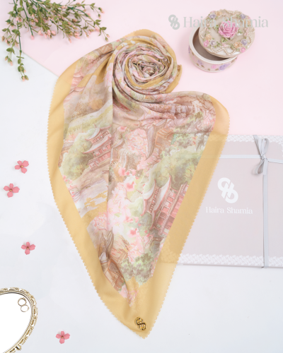 Haira Shamia Kyoto series - Sunrise Hijab Scarf