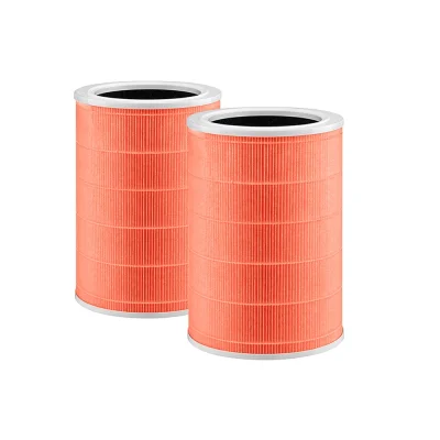 iSUPER Air Purifier Cartridge Hygienic Filter ไส้กรอง สีส้ม HEPA H13 สำหรับเครื่องฟอกอากาศ Xiaomi