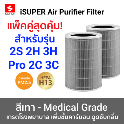 ไส้กรองเครื่องฟอกอากาศ iSUPER HEPA RFID สำหรับ Xiaomi