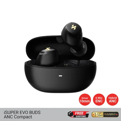 หูฟังบลูทูธไร้สาย iSuper Evo Buds ANC Compact หูฟังบลูทูธไร้สาย iSuper Evo Buds ANC Compact