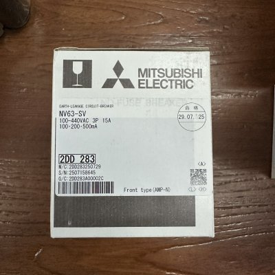 NV63-SV 3P 15A 100,200,500mA