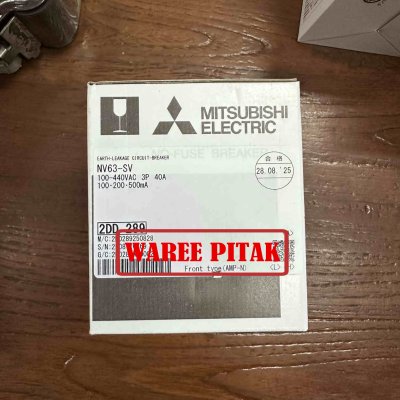 NV63-SV 3P 40A 100,200,500mA