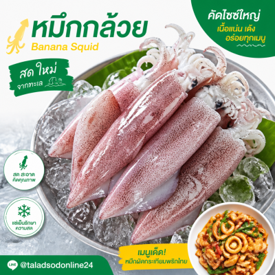หมึกกล้วย - 1kg
