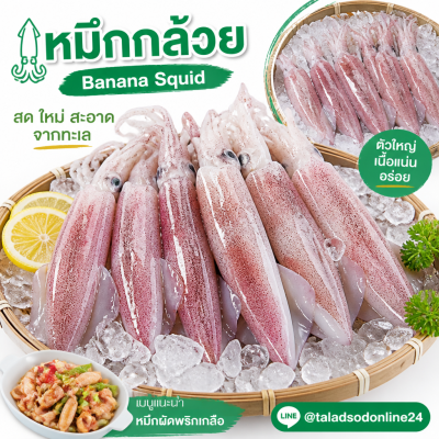 หมึกกล้วย - 1kg