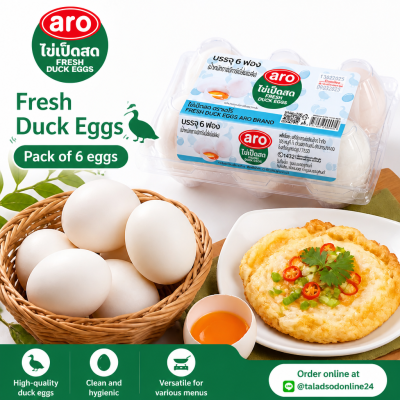 Duck 6 eggs