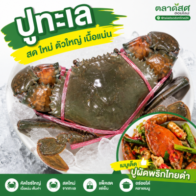 ปูทะเล - 1kg
