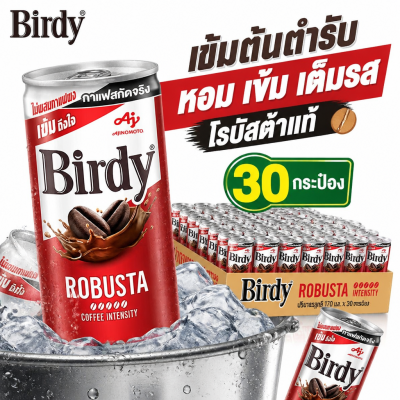 Birdy Coffee Robusta Ready-to-drink 170ml. x 30