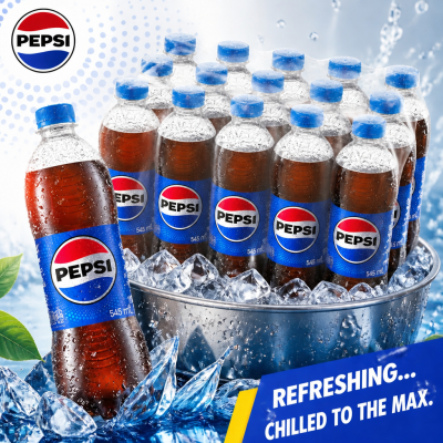 เป๊ปซี่ เครื่องดื่มน้ำอัดลม - 545ml.x 12