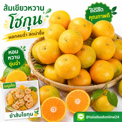 ส้มเขียวหวาน (โชกุน) - 1kg