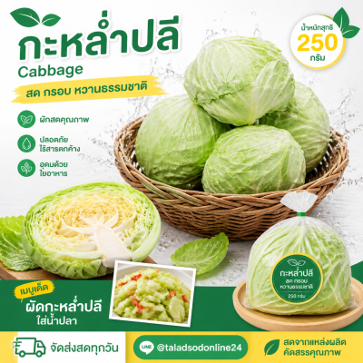 กะหล่ำปลี - 250g