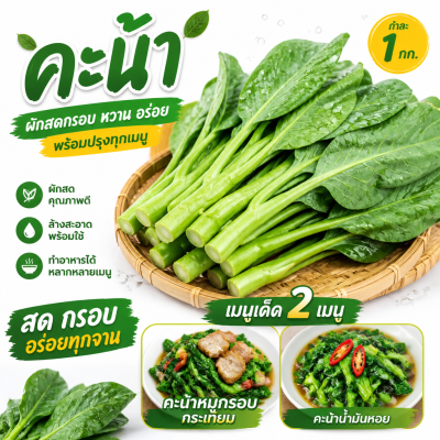 คะน้า - 1 กก.