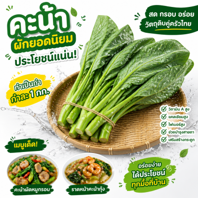 คะน้า - 1 กก.