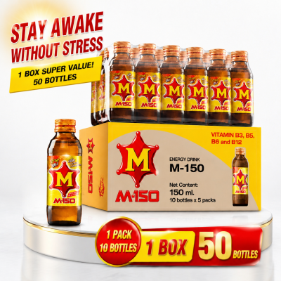 เครื่องดื่มชูกำลัง - M150 - 1 Pack - 50 ขวด