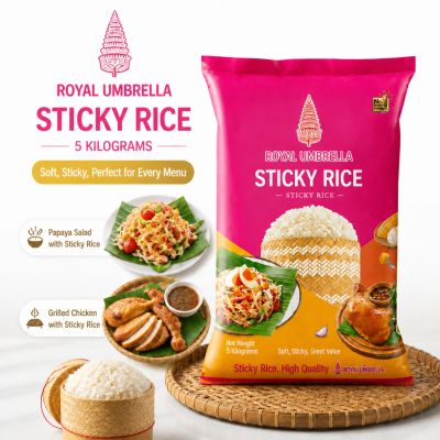 ข้าวเหนียว ตราฉัตร - 5Kg