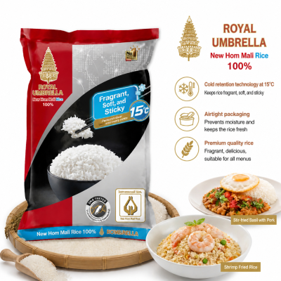 ข้าวหอมมะลิ – ตราฉัตร ถุง 5kg