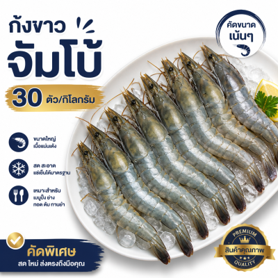 กุ้งขาว – ไซส์ S30