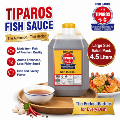 Fish Sauce – Tiparos 4.5L