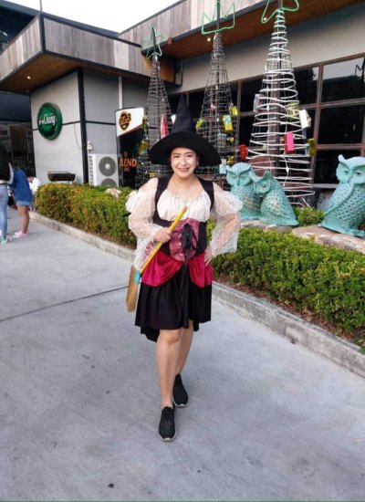 รีวิว ชุดแม่่มด สาวอวบ(copy)(copy)