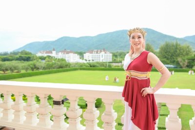 รีวิว ชุดคลีโอพัตรา ชุดกรีก