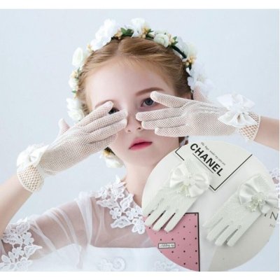 ถุงมือ เด็ก แบบตาข่าย พร้อมส่งในไทย