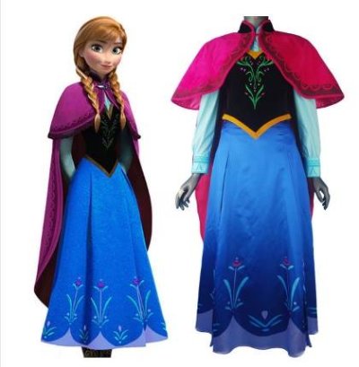 เช่าชุด แอนนา (Anna) Frozen