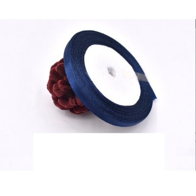 ริบบิ้นผ้า 0.6ซม. (6มิล) ม้วนละ25หลา ริบบิ้น ผ้าซาติน โบว์ผูกของขวัญ