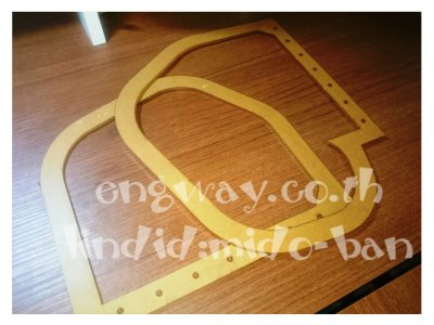 Acrylic, wood cut and Engrave