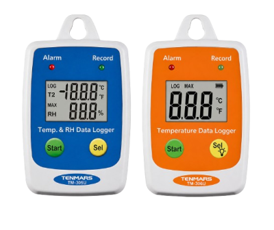 Tenmars TM-305U / TM-306U เครื่องบันทึกค่าอุณหภูมิและความชื้น