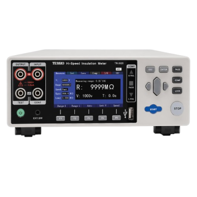 Tessio TR-3920 เครื่องทดสอบค่าความต้านทานฉนวนขนาด 1000V / 9.9GΩ