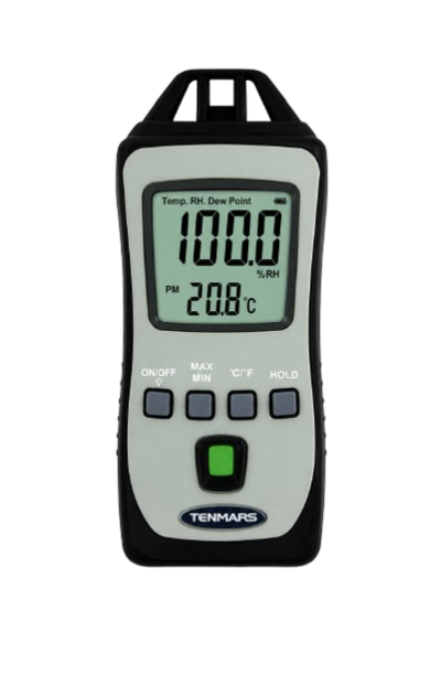 Tenmars TM-730 เครื่องวัดอุณหภูมิและความชื้นขนาดเล็ก