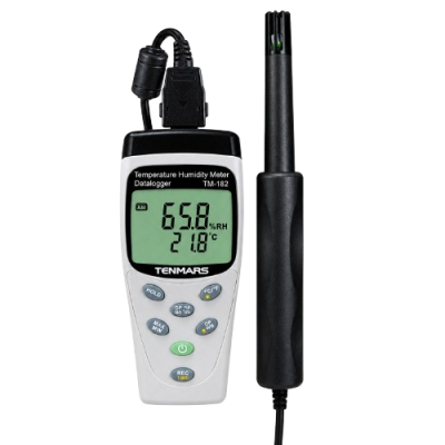 Tenmars TM-182 เครื่องวัด-บันทึกอุณหภูมิและความชื้น