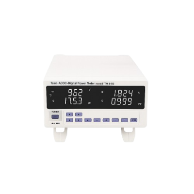 Tessio TM-8100 เครื่องวัดค่ากำลังไฟฟ้า AC&DC เฟสเดียวราคาประหยัด