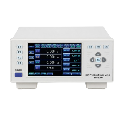 Tessio TM-9200 เครื่องวัดค่ากำลังไฟฟ้า AC/DC เฟสเดียว พร้อมวิเคราะห์ฮาร์มอนิก ราคาประหยัด