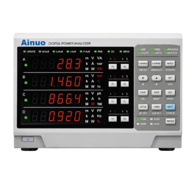 Ainuo ANPM300 เครื่องวิเคราะห์ค่ากำลังไฟฟ้า 3 เฟสความแม่นยำสูง