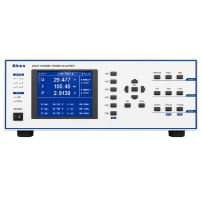 Ainuo AN87500 Series เครื่องวิเคราะห์ค่ากำลังไฟฟ้าแบบมัลติ-แชนแนล (สูงสุด 6 ช่องสัญญาณ)