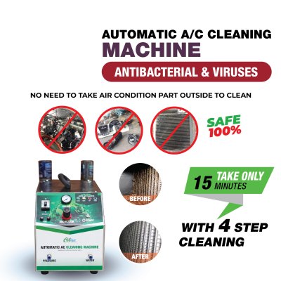 Automatic Car's A/C Cleaning Machine