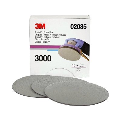 3M 2085 Trizact 3000 6-inch Sanding Disc