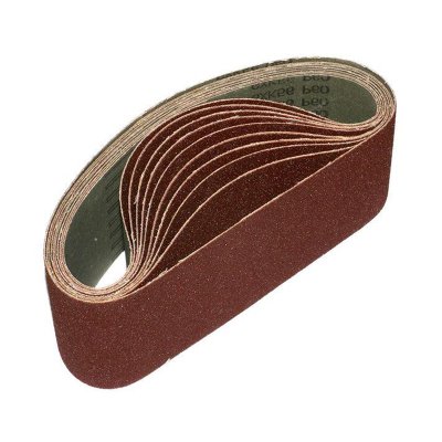 Sandpaper belt 10x330 Aluminum Oxide