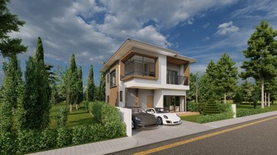 บ้านเดี่ยว สองชั้น (Modern Contemporary Style)